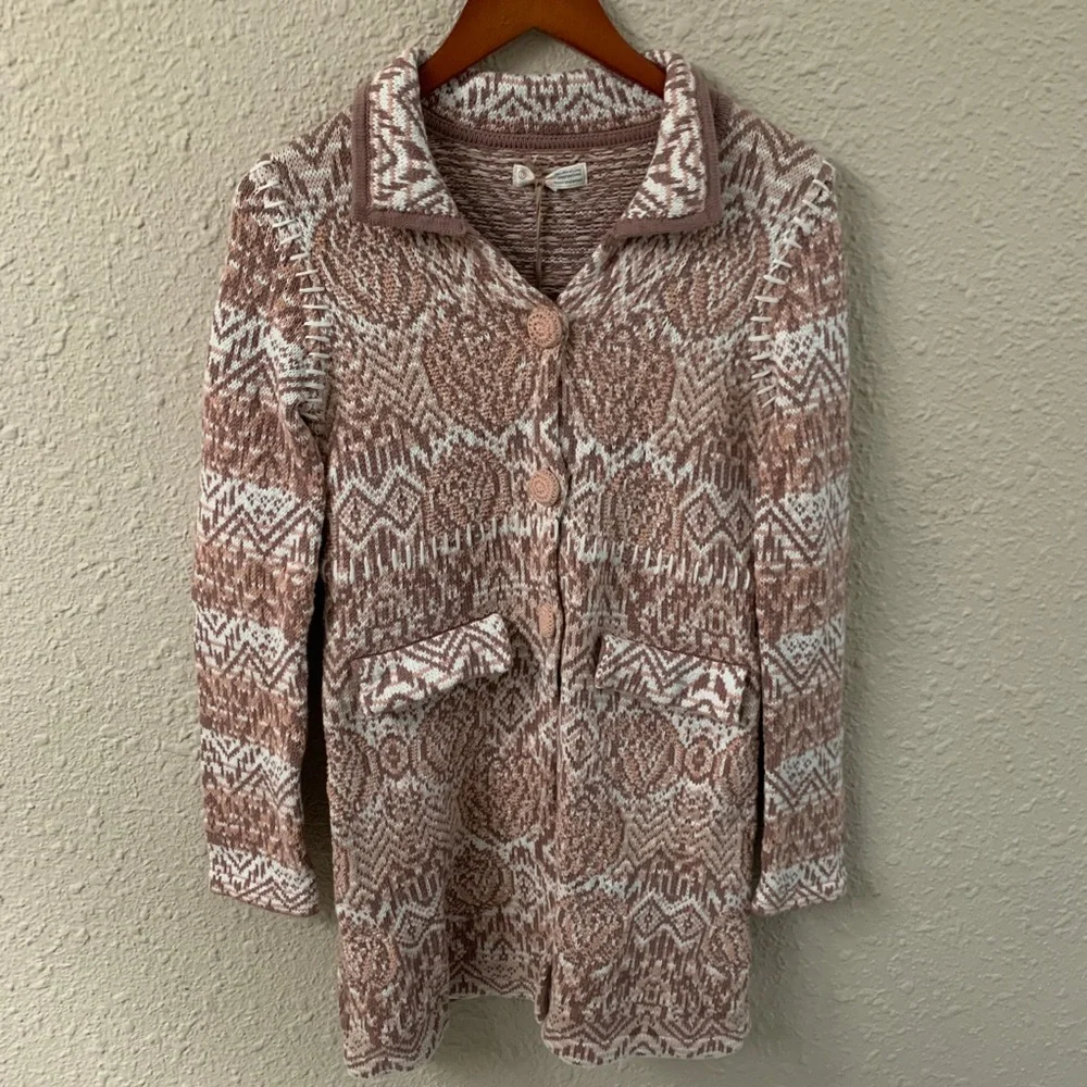 ODD Molly Anthropologie Grandma Sweater Ja… - Picture 2 of 6